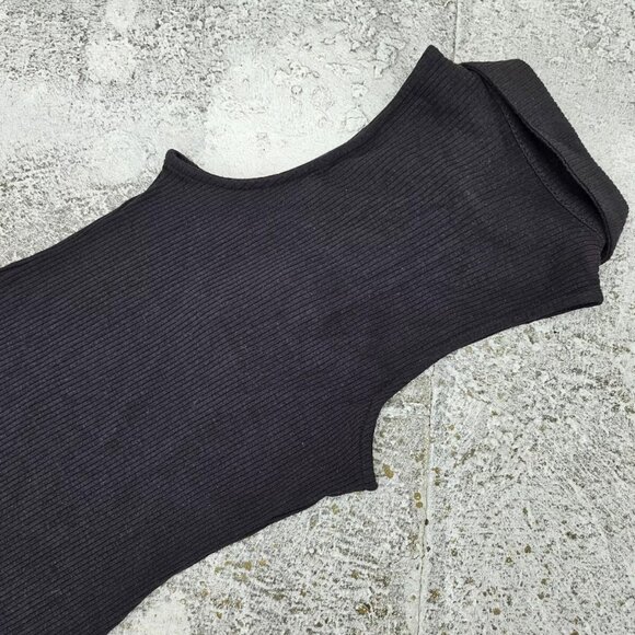 Wild Fable Women Knit Dress Quarter Zip Sleeve Less Bodycon Dress Size XS - Picture 8 of 9